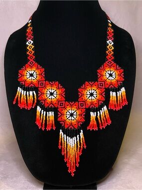 Huichol Beaded Necklace
